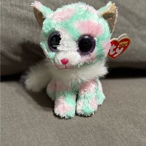 Ty Beanie Boos OPAL Cat – 6 Inch Plush with Tag